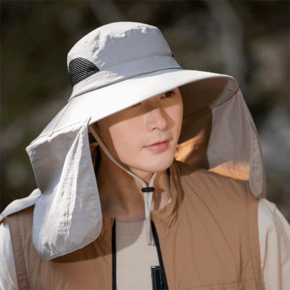 Fishing Hat - Fashion Cloth Men Sun Hat Big