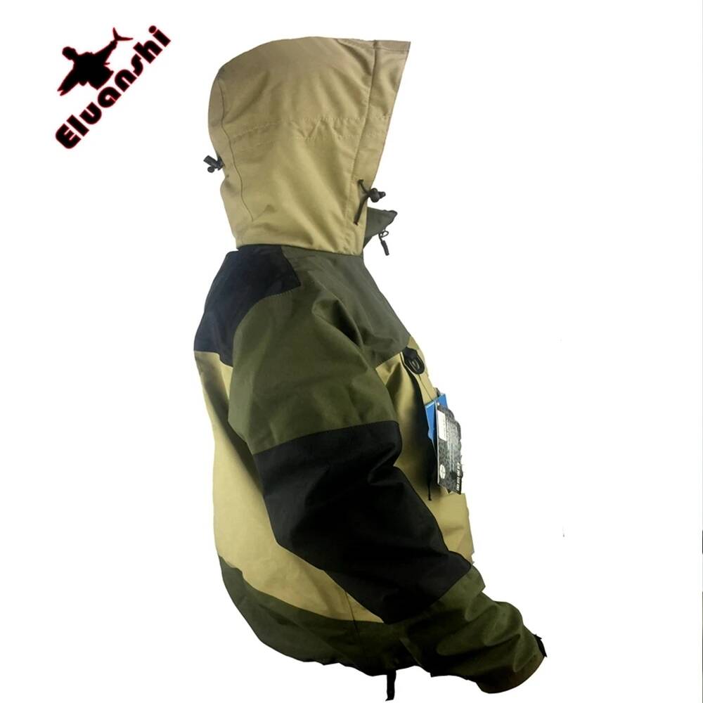 Fishing Hoodie - ELUANSHI Waterproof Breathable Fly Fishing Clothes