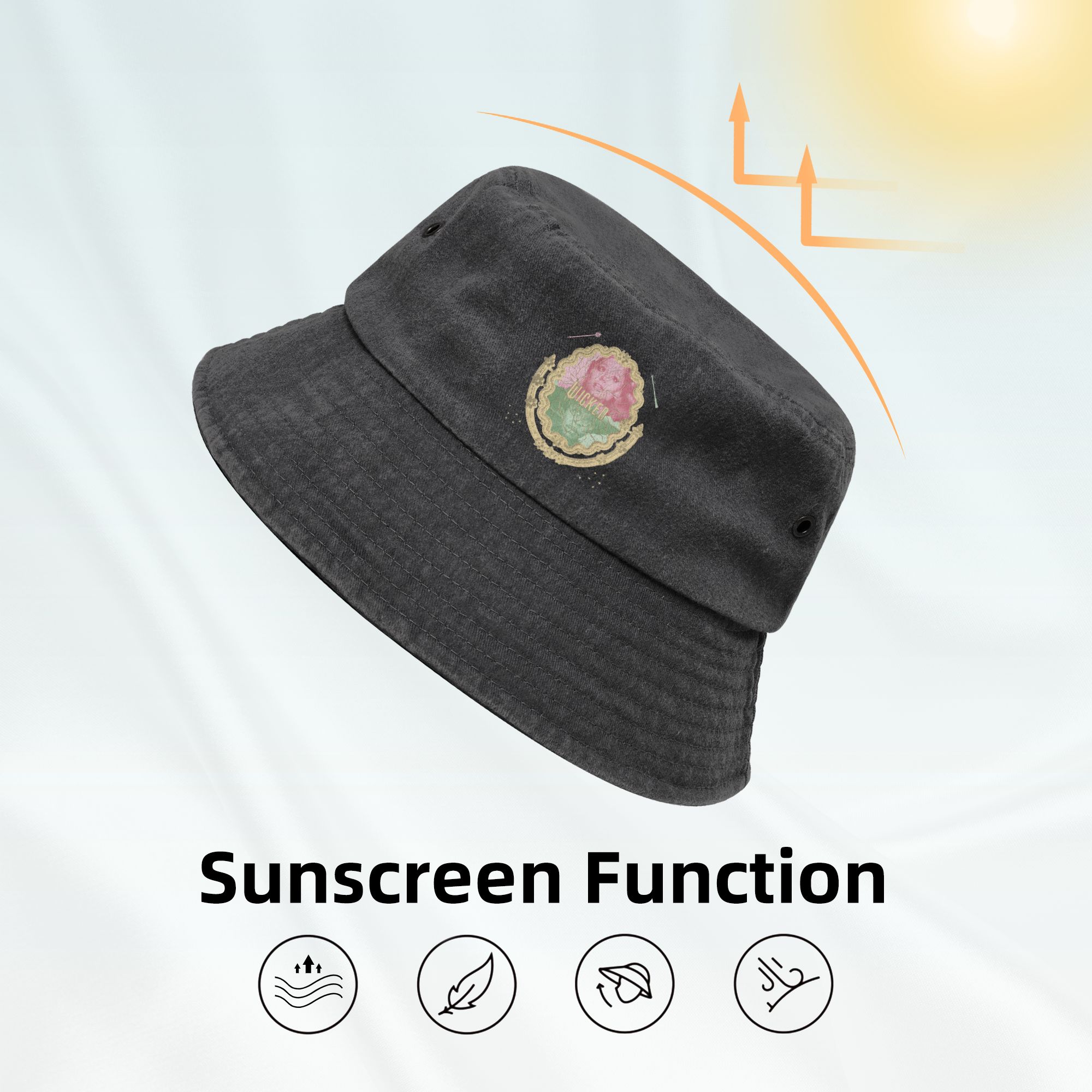 Women Men Bucket Hat Wicked Fo - Fishing Hat 评论和价格