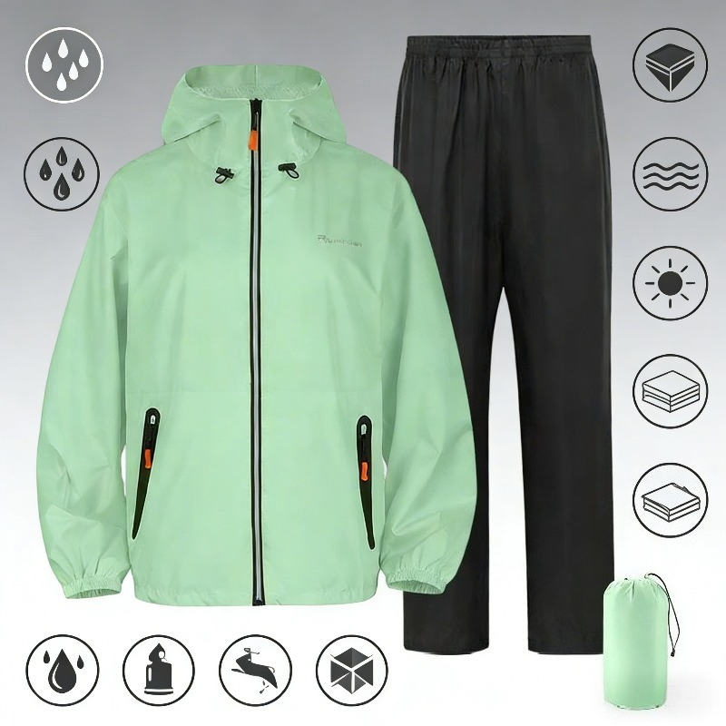 Full Body Waterproof Rain Suit - Fishing Pants Waterproof 评论和价格