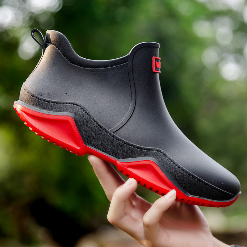Fashion Rain Shoes Outdoor Wat - Fishing Boots 评论和价格