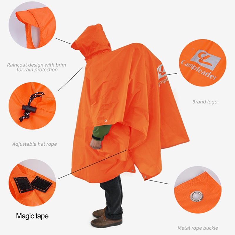 3 In 1 Outdoor Raincoat Hooded - Fishing Rain Suit 评论和价格