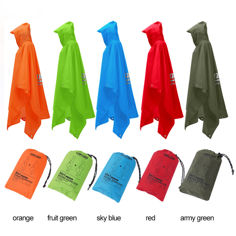 3 In 1 Outdoor Raincoat Hooded - Fishing Rain Suit 评论和价格
