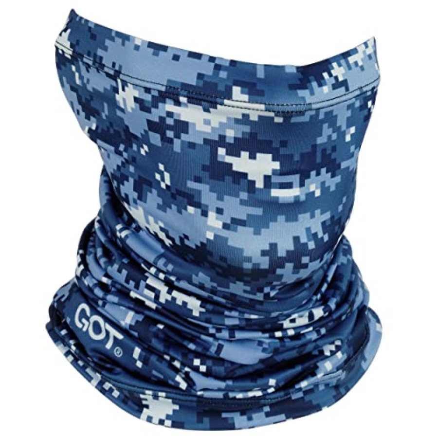 UPF 50+ Fishing Neck Gaiter -  - Fishing Mask Sun Protection 评论和价格