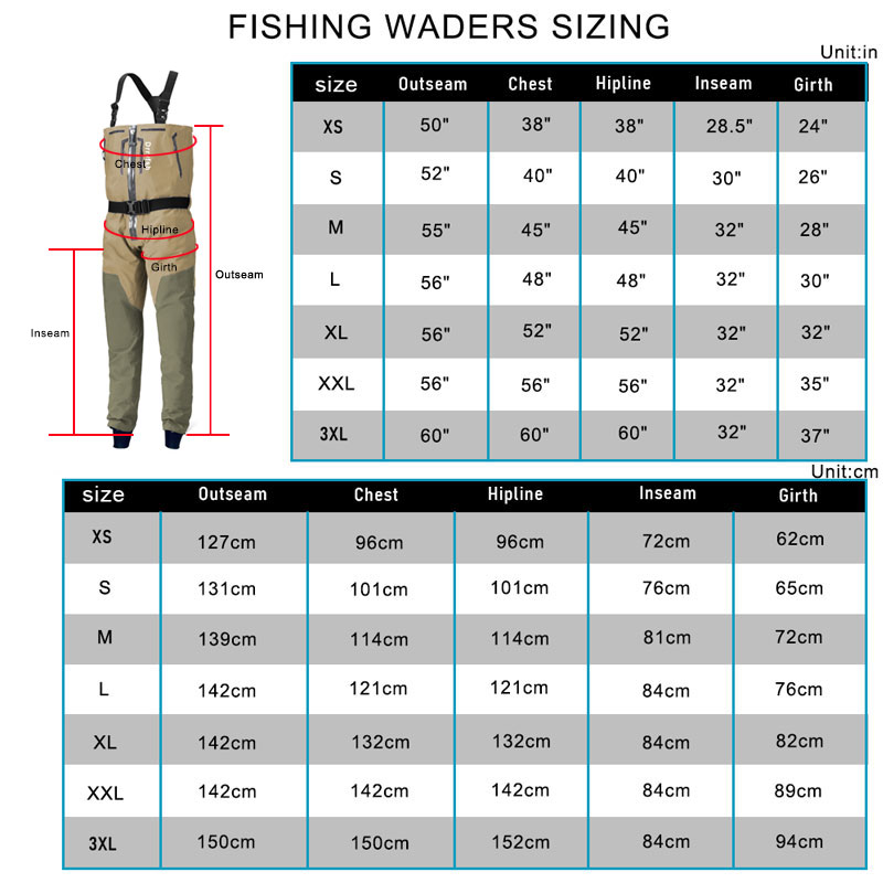Zippered Waterproof Wader With - Fishing Waders 评论和价格