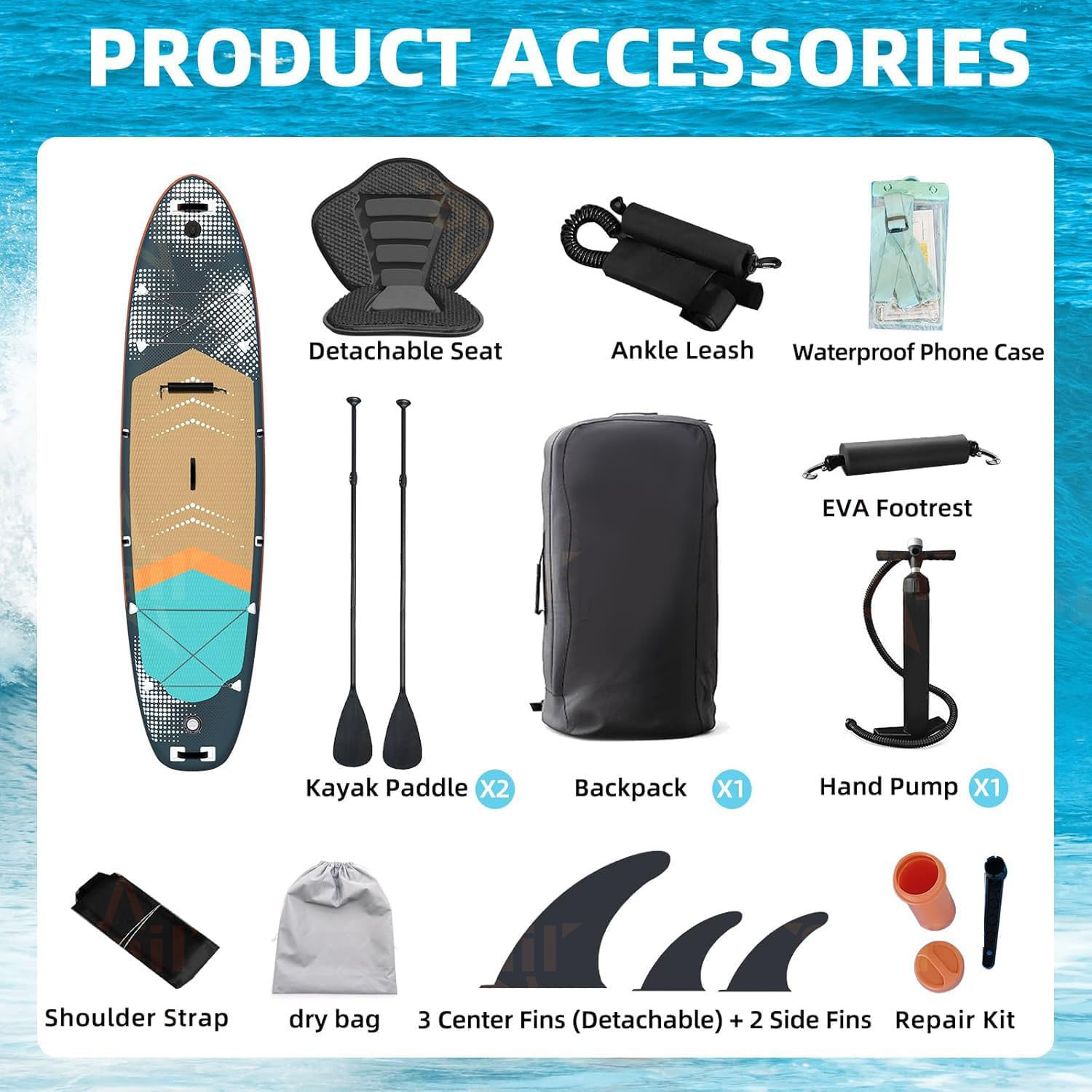 Multi-Purpose Inflatable Stand - Fishing Backpack 评论和价格