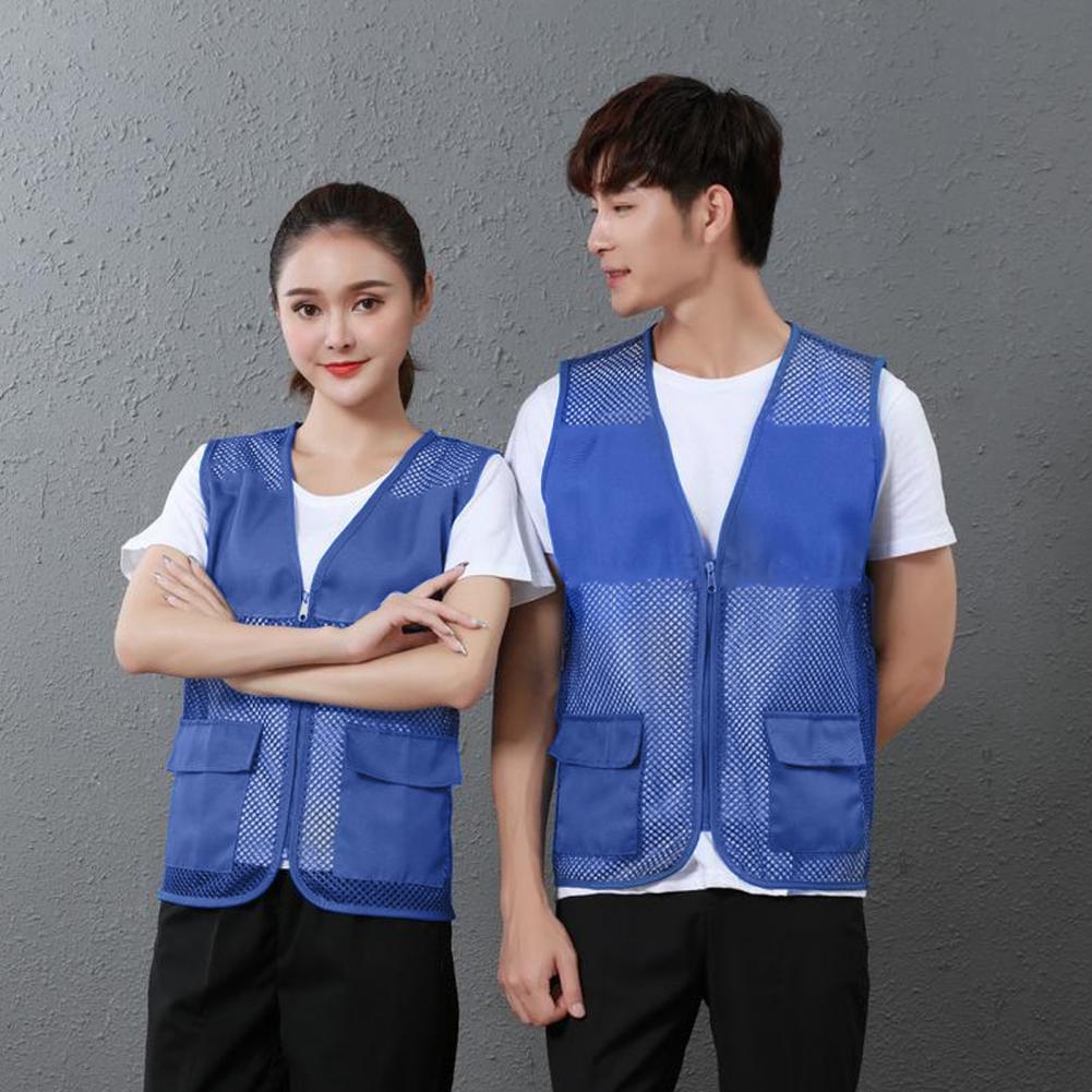 Fishing Vest Hollow Out Zipper - Fishing Vest 评论和价格