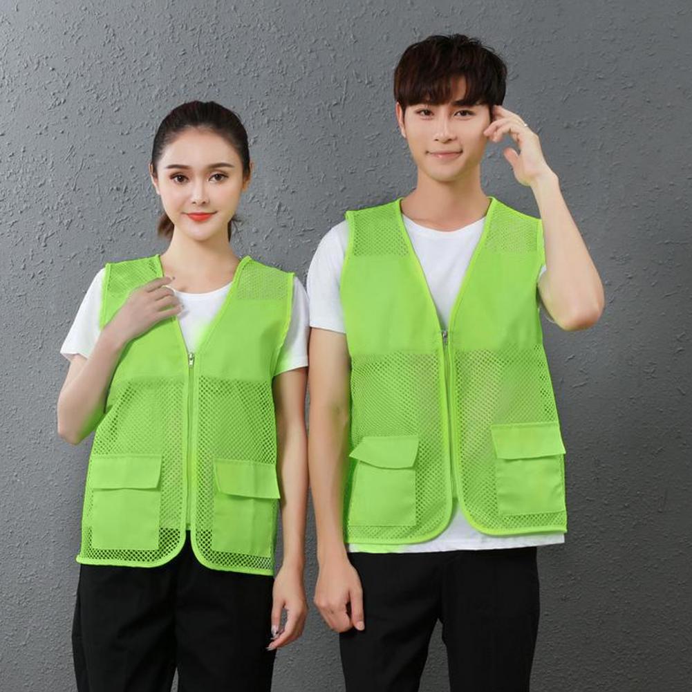 Fishing Vest Hollow Out Zipper - Fishing Vest 评论和价格