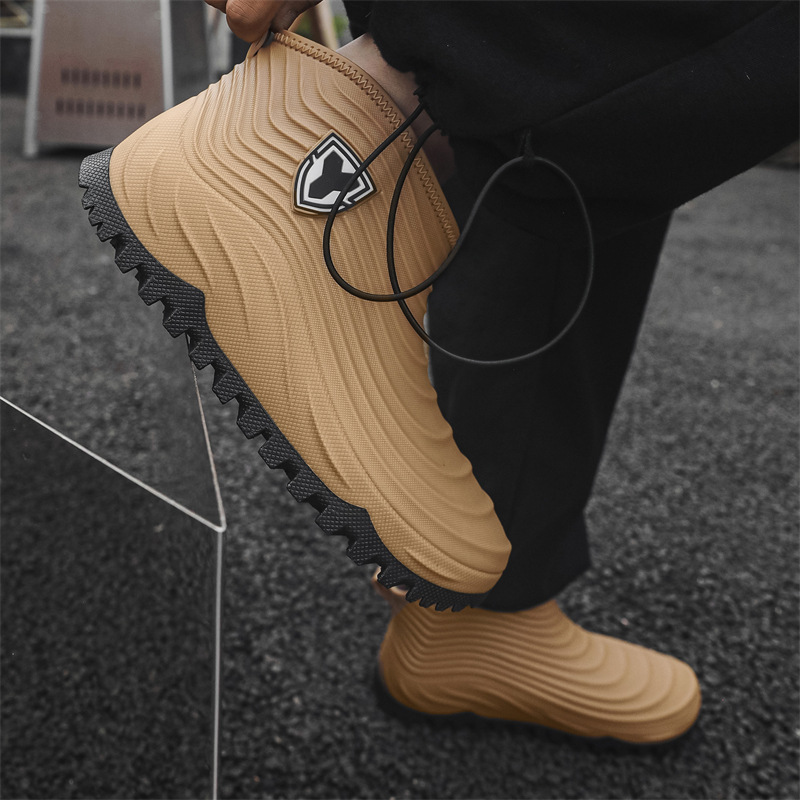 Men's Rain Shoes Fashion Water - Fishing Boots 评论和价格