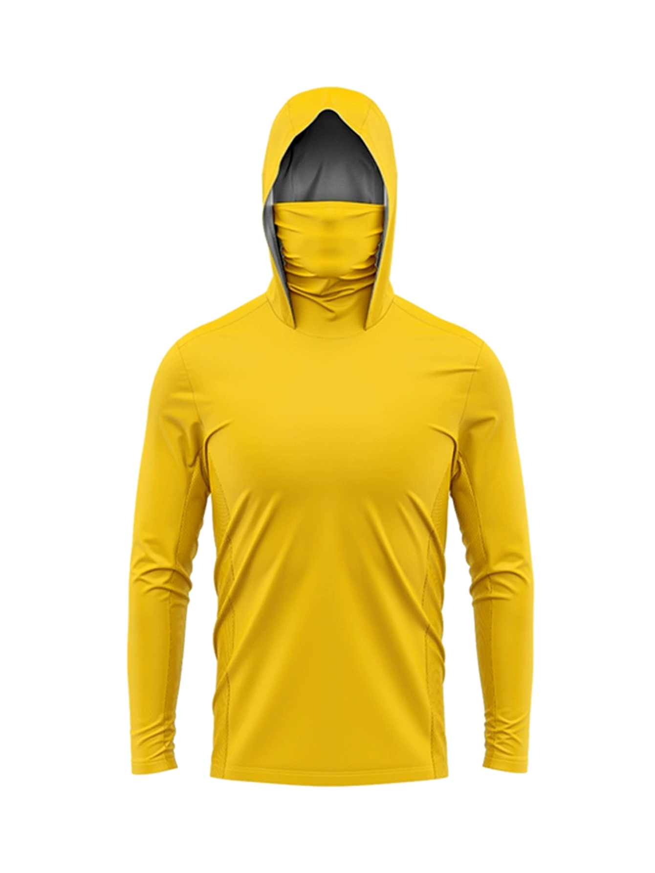 UPF50+ Sun-Protective Men Fish - Fishing Hoodie 评论和价格