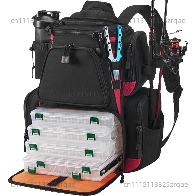 Fishing Gear Backpack with Lar - Fishing Backpack 评论和价格