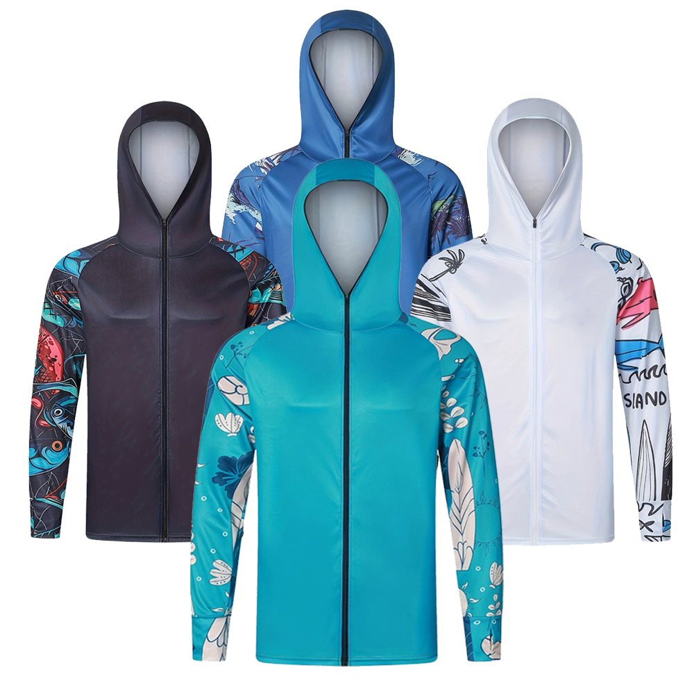 Anti-UV UPF 50+ jacket Hiking  - Fishing Jacket Waterproof 评论和价格