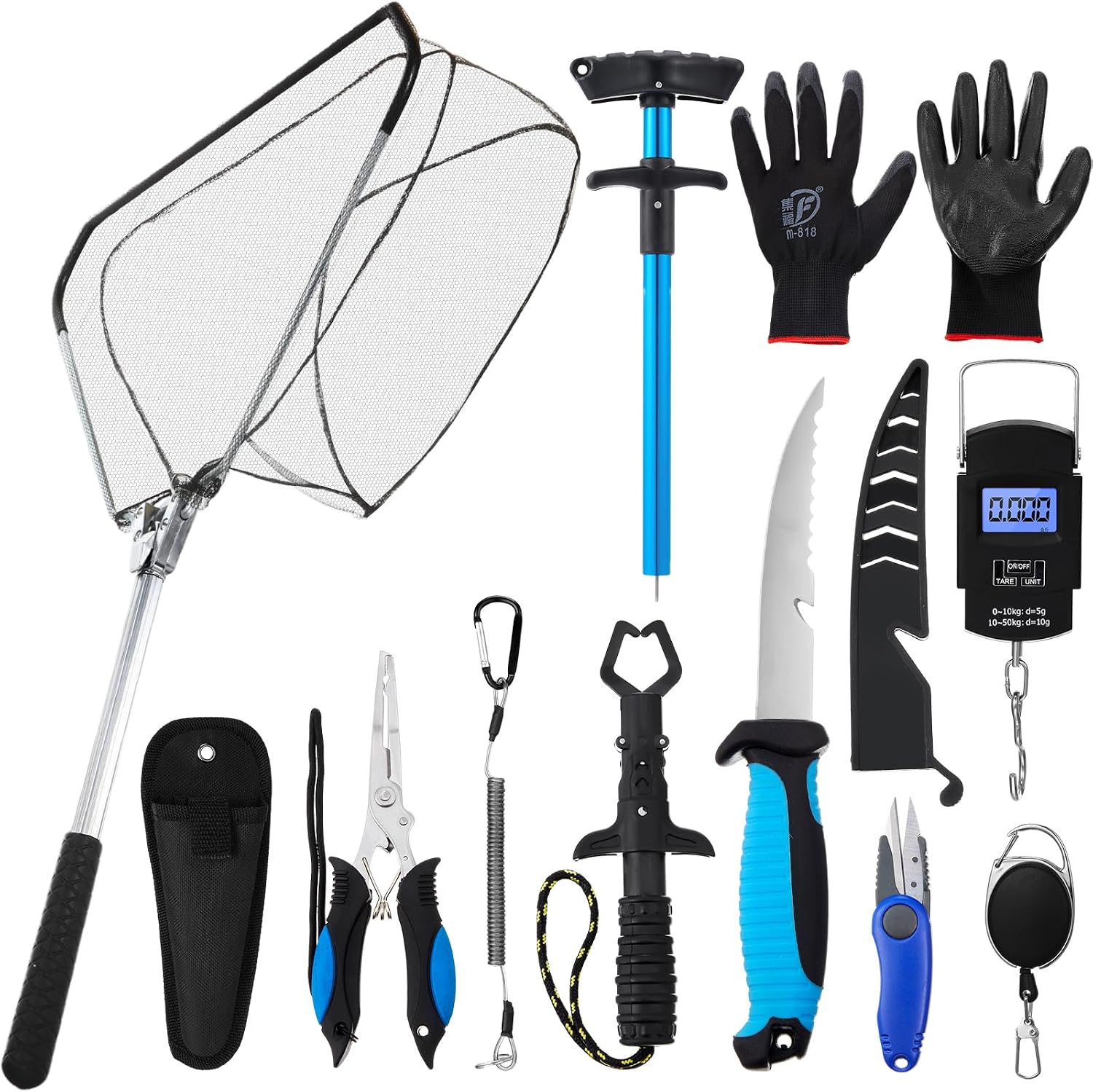 10 Pcs Multi Function Fishing  - Fishing Gloves 评论和价格