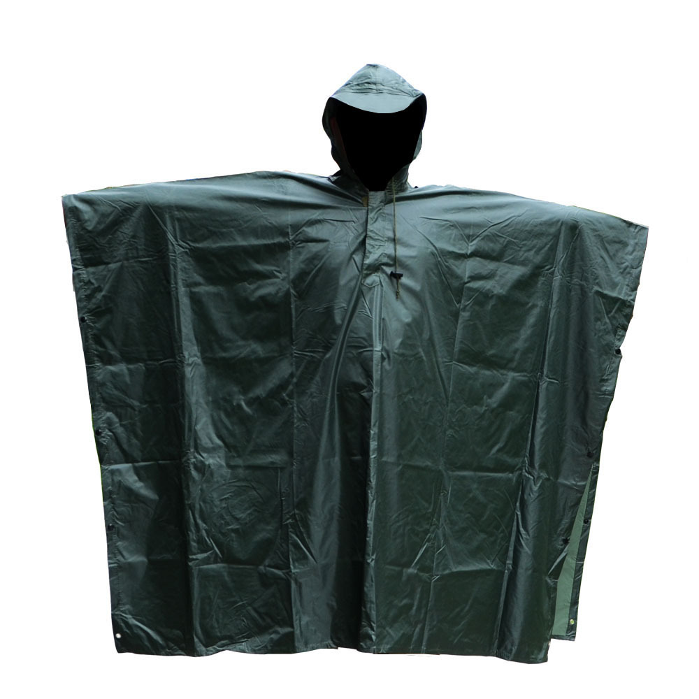 Camouflage Rain Cloak Full Bod - Fishing Rain Suit 评论和价格