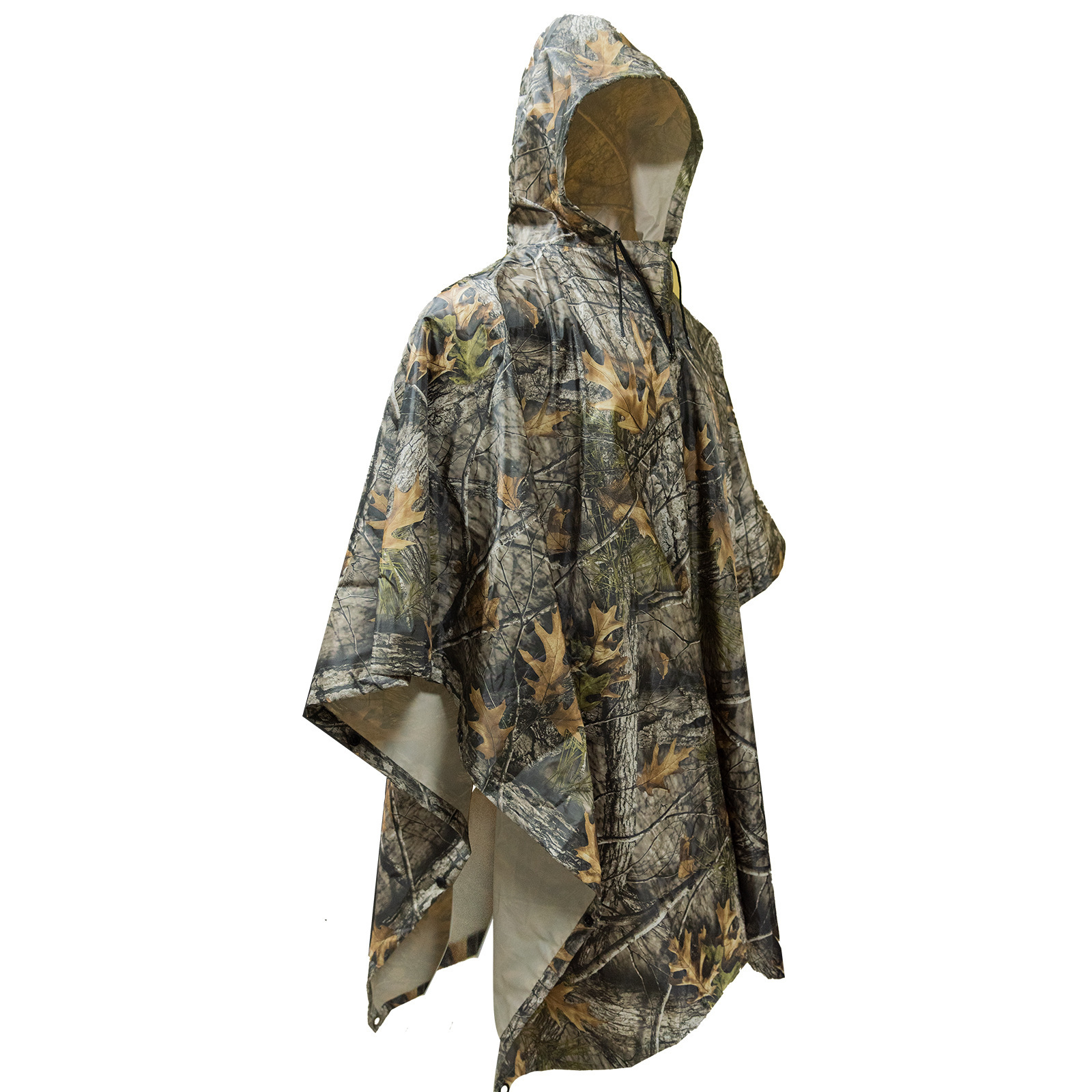 Camouflage Rain Cloak Full Bod - Fishing Rain Suit 评论和价格