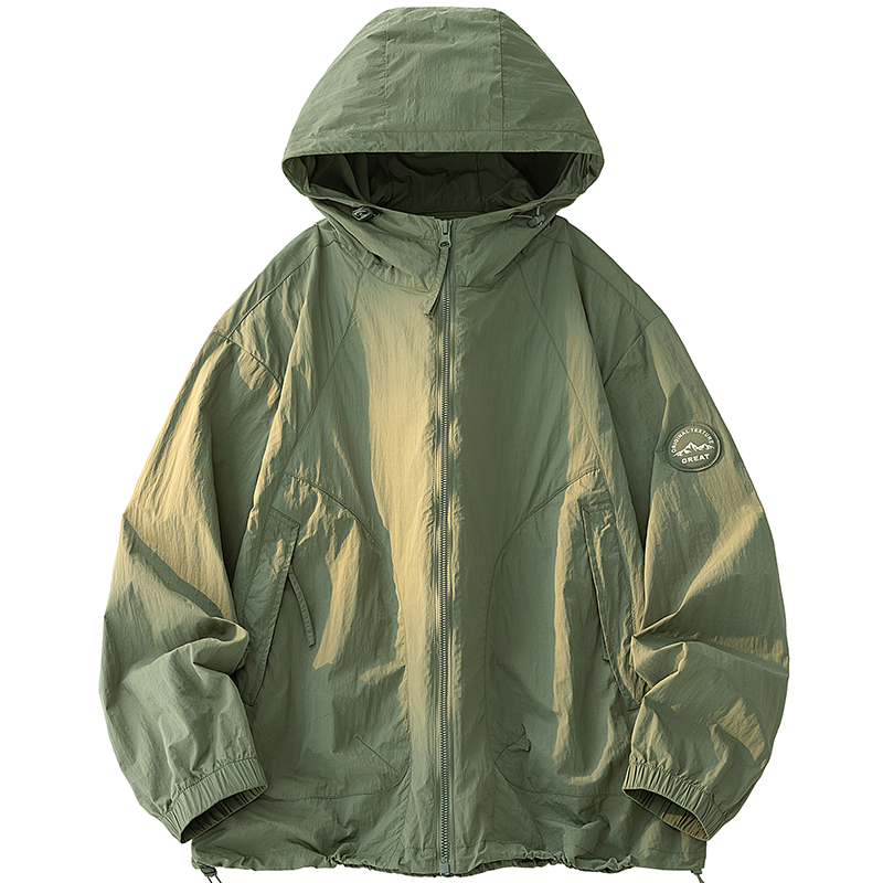Outdoor UPF50+ Men's Hooded Su - Fishing Jacket Waterproof 评论和价格